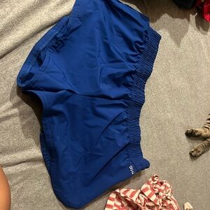 DSG blue shorts never worn size medium